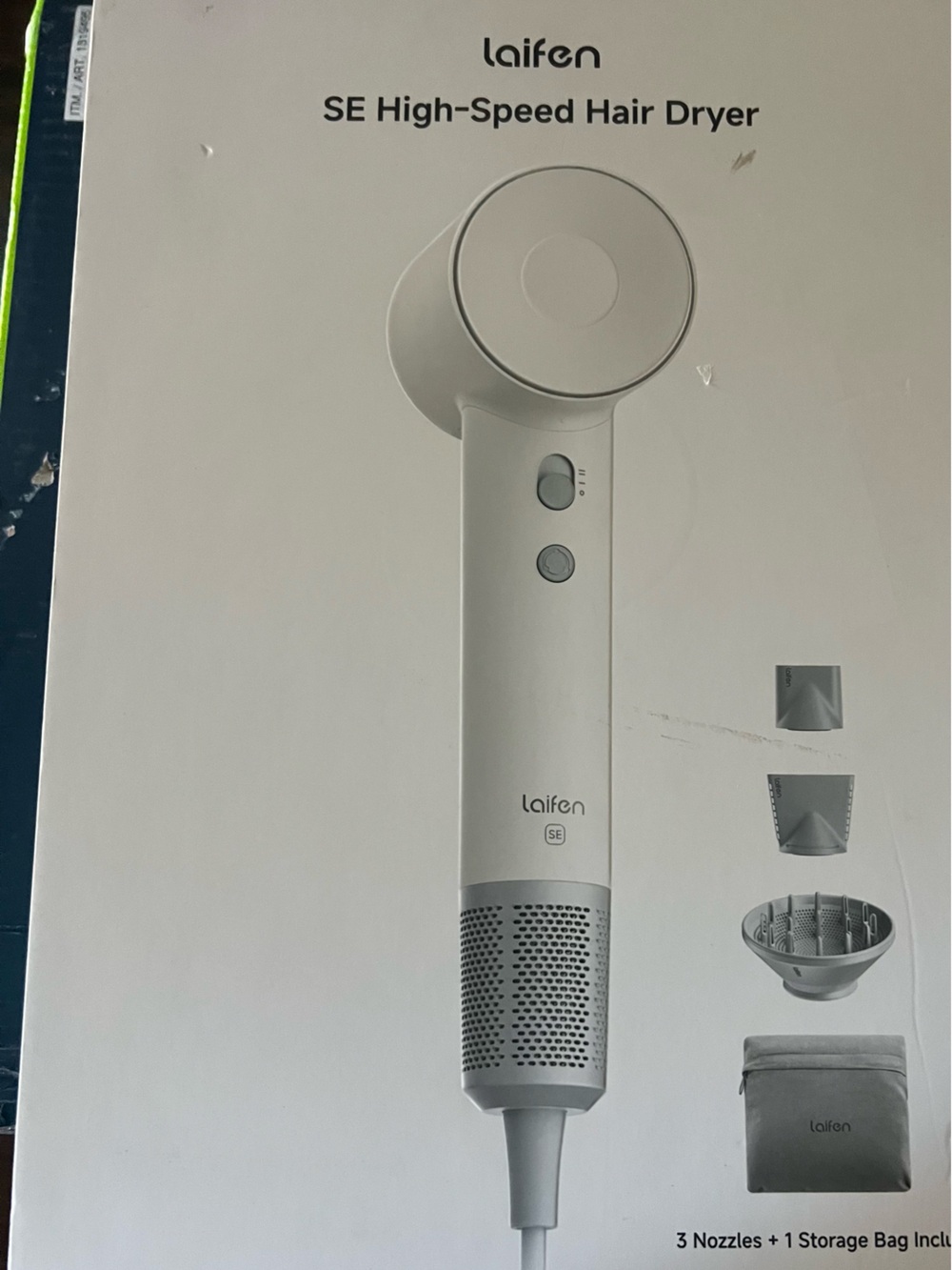 Laifen SE High-Speed Hair Dryer — White